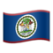 Belize emoji on Apple
